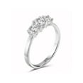 thumbnail image 3 of Diamonice 0.925 Sterling Silver 2.25 Carat White Cubic Zirconia Ring for Women | Cubic Zirconias for Everyday Womens Wear, 3 of 4