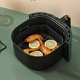thumbnail image 1 of Plateau de Cuisson Carré en Silicone Plateau de Cuisson pour Friteuse à Air Chaud 2 Pcs Casserole en Silicone pour Friteuse à Air avec Poignée Réutilisable, 1 of 3