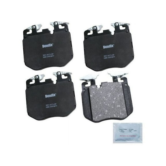 Front Brake Pad Set - Compatible with 2019 - 2023 BMW X7 2020 2021 2022