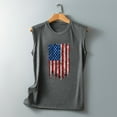 thumbnail image 5 of DailyTrove Women's Vintage American Flag Tank Top - Polyester Patriotic & Retro Wear, Stylish for Memorial Day, 5 of 5