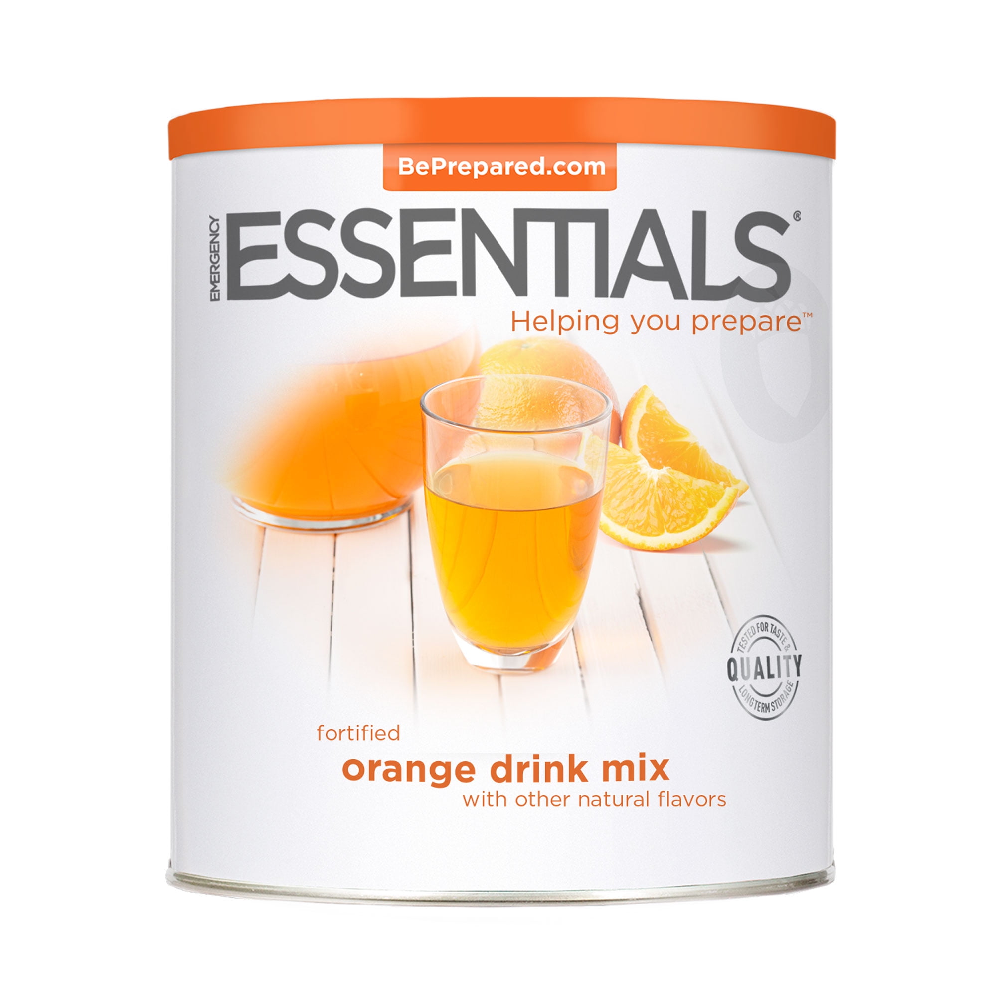 Emergency Essentials DH Drink Mix, Fortified Orange 10 Can