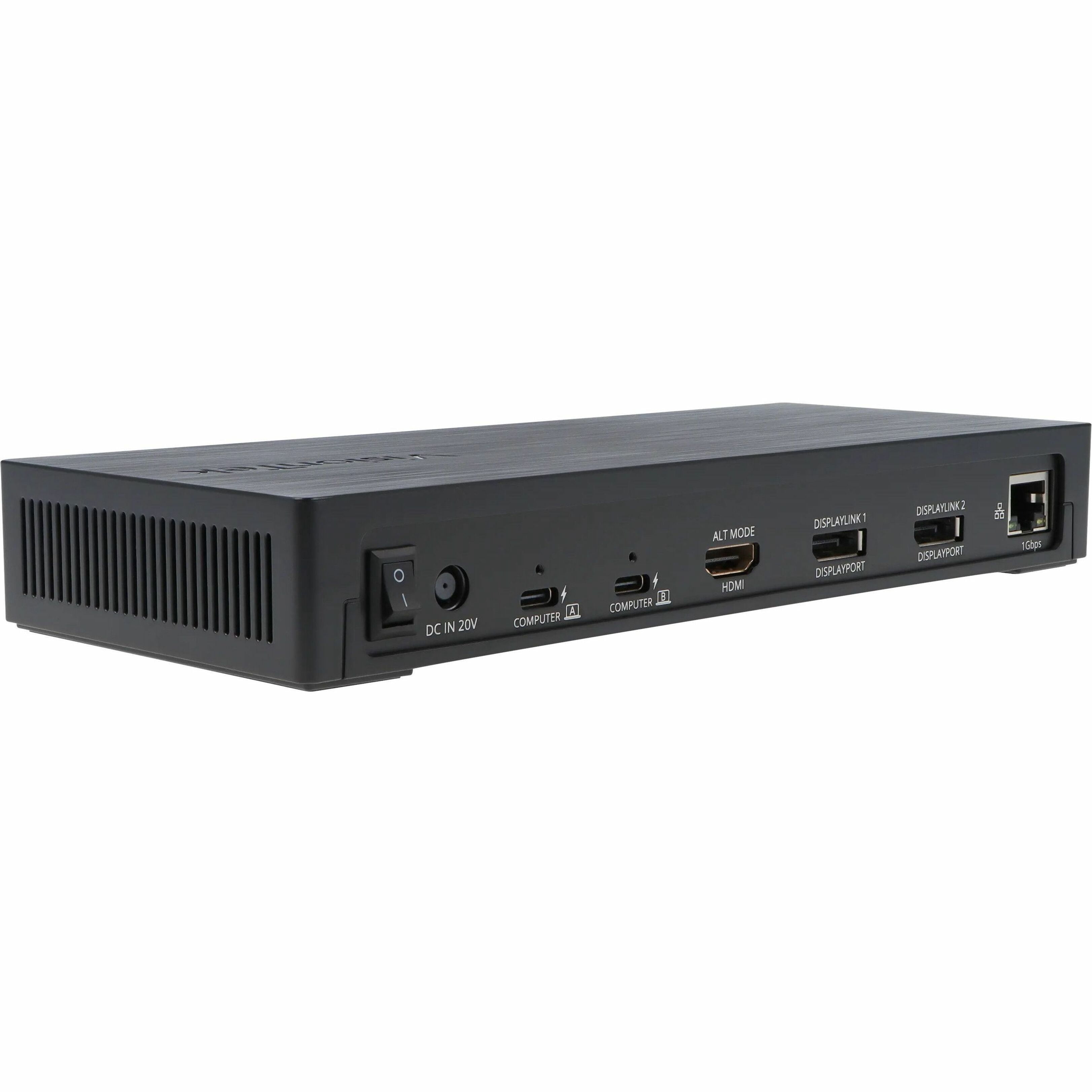 VisionTek VT4950 Docking Station - for Notebook, Keyboard, Mouse, Monitor, Desktop PC - 230 W - USB Type C - 3 Displays Supported - 4K - 4096 x 2160, 3840 x 2160 - 7 x USB Ports - 2 x USB 2.0 - 2 x...
