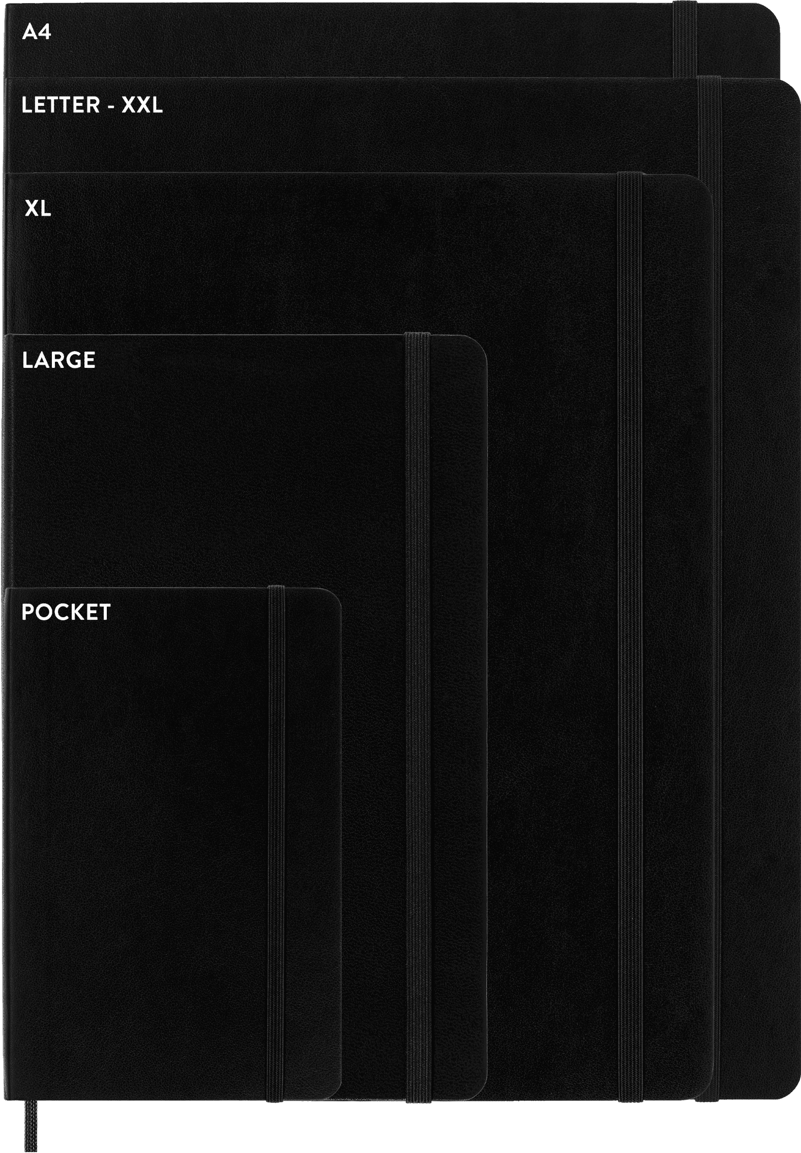 Moleskine Classic Notebook, Soft Cover, Plain, Pocket (3.5" x 5.5"), Black