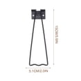 thumbnail image 2 of Phenofice 1 Set Desktop Photo Frame Stand Iron Support Triangular Stability Structure For Families Office Use, 2 of 8