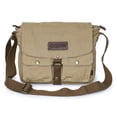 thumbnail image 2 of Gootium Canvas Messenger Bag Vintage Crossbody Shoulder Bag Military Satchel, Khaki, 2 of 5