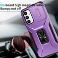 thumbnail image 5 of Funda para GANGXUN Samsung Galaxy A14 5G - Soporte metálico, Función magnética, Morado, 5 of 5