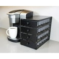 thumbnail image 4 of Nifty Solutions 4-Tier Coffee Pod Drawer – Compatible with K-Cups, 72 Pod Capacity, Black, 4 of 8