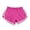 Hot Pink, variant on SYMOID Womens Dolphin Hem Athletic Shorts with Pockets High Waisted Running Workout Shorts Hot Pink S-XXXL,Size 3XL