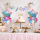 thumbnail image 3 of Set de decoración de cumpleaños para el décimo cumpleaños de Jollyboom Rainbow, 3 of 7
