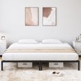 thumbnail image 6 of Metal Bed Frame, Platform Bed Frame with Under Bed Storage, Heavy Duty Bed Frame, Suitable for Bedroom, Noise Free, Easy Assembly, No Box Spring Needed, 6 of 7