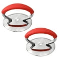 thumbnail image 7 of Uxcell Stainless Steel Pot Lid Knob Silicone Handle Red 2Pack, 7 of 7