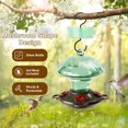 thumbnail image 2 of Comedero para colibríes Auslar Glass, 450 ml, colgante, verde, 2 of 9