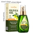 thumbnail image 4 of Xihbxyly Aceite de Oliva para El Cabello, Tratamiento Hidratante Nutritivo y Brillante, Elixir Suavizante para El Cabello, Textura y Brillo Mejorados, Cuidado y Peinado Diarios para Todo Tipo de Cabe, 4 of 6
