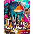 thumbnail image 1 of Libro para colorear Majosta Arte de trazado con tinta de invierno acogedor, 1 of 1