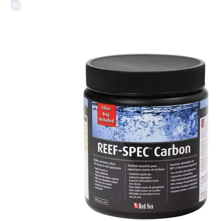 Reef-Spec Red Sea Carbon - Aquarium Filter Media (500 ML / 16.9 OZ), Rapid removal of organic pollutants By Brand ReefSpec