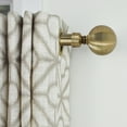 thumbnail image 4 of Versailles LX01 Ball Finial Rod Set - 86x144", Antique Brass/Brushed Brass, 4 of 7