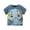 Blue, variant on Boys T Shirts Kids Short Sleeve Tops Baby Cartoon Crewneck Ts Clothes Children Birthday Gift T-Shirt Kids Size 4-5T