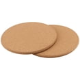 thumbnail image 4 of ZOENHOU 10 PCS 7.5 Inch Cork Trivet, Round Cork Coaster Set, Corkboard Placemats for Hot Dishes, Pans, 4 of 6