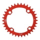 thumbnail image 2 of Platón Redondo de Aleació de aluminio para bicicleta, con diseño de dientes Anchos y Estrechos, Rueda de Cadena única de Salida de Potencia Equilibrada Para Bicicletas de, 2 of 7