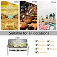 thumbnail image 7 of ROVSUN 2-Pack 9 Quart Roll Top Stainless Steel Silver Chafing Dish Buffet Set, 7 of 7