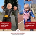 thumbnail image 2 of SkyAuks Baby Walking Harness - Handheld Kids Walker Helper - Toddler Infant Walker Harness Assistant Belt - Help Baby Walk - Child Learning Walk Support Assist Trainer Tool - for 7-24 Month Old, 2 of 5