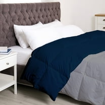 Sacred Thread Reversible Bamboo Comforter - Soft & Lightweight - Down Alternative Filling, Cooling