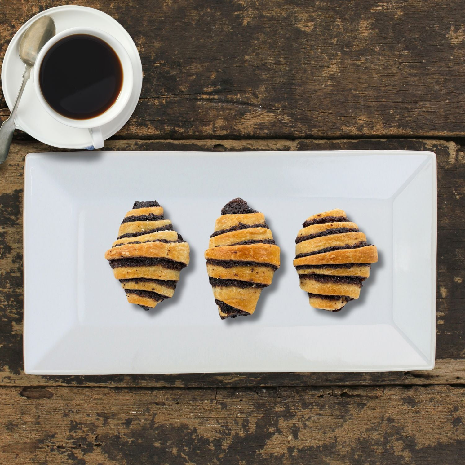 Green's Bakery Cinnamon Rugelach Croissant, 2 Pack 14 oz.