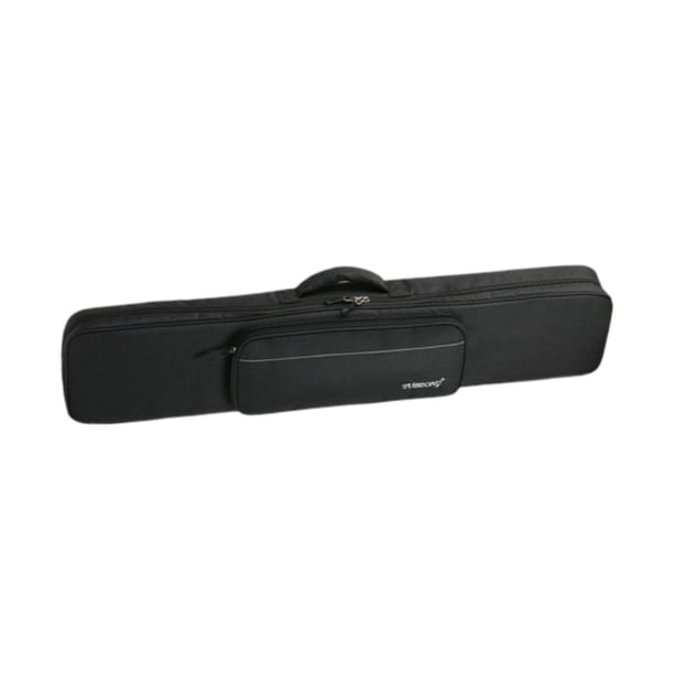 Bolsa para taco de billar de 3 x 4 pulgadas, bolsa para taco de billar de 1/2 pulgada, protector de tela Oxford 1M Negro
