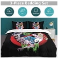 thumbnail image 5 of Animation Ghostbusters 3 Pieces Bedding Sets Comfortable Soft Comforter Sets Decoration Bedroom Gifts With 1 Duvet Cover 2 Pillowcases, 5 of 7