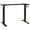 Black, variant on vidaXL Standing Desk Frame Adjustable Legs Computer Desk Base for Home Office