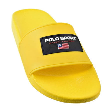 

Polo Ralph Lauren Sport Men s Slides Canary Yellow 809841217-007