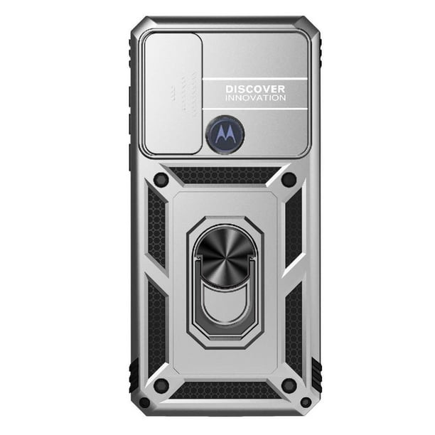 Estuche GANGXUN para Motorola Moto G Pure, soporte giratorio 360°, estilo mecánico y magnético