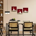 thumbnail image 4 of Kitchen Wall Art Decor Vintage Kitchenware Painting Picture Dining Room Restaurant Bar Decoration (Red), 4 of 5