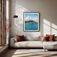 thumbnail image 2 of View from Schooner Head Overlook, Bar Harbor 01 - Bar Harbor Maine Photography Coast Ocean Lighthouse Scenic Nature Seascape Summer Black Framed Wall Art Print 16 x 20 inches, 2 of 4