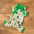thumbnail image 4 of St Patrick's Day Dog Summer Cute Four Legged Belly Pajamas for Small Medium Breed St Patrick's Day Decorations, 4 of 5