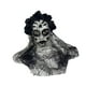 thumbnail image 1 of Máscara del Día de Muertos y corona de rosas para fiesta, carnaval, baile de máscaras y boda. Negro, 1 of 8