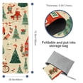 thumbnail image 4 of Christmas Gym Towels Yoga Blanket with Storage Bag 72.8"x26.8" for Yoga, Pilates, Fitness, etc., 4 of 6