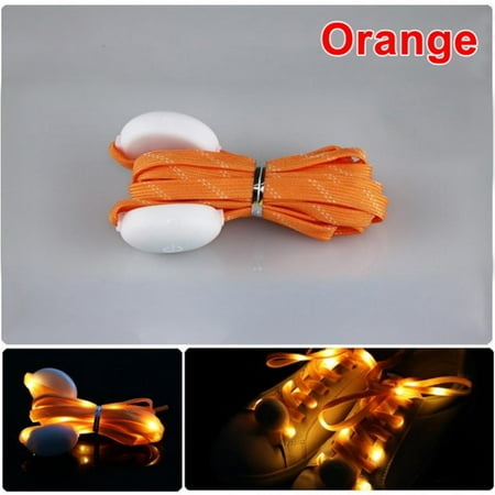 

Topumt Nylon LED Shoelaces Light Up Shoe Laces with 3 Modes for Party Favors Hip-hop Dancing Cycling