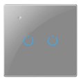 thumbnail image 1 of Tuya Wifi Smart Switch Touch Light Switch Single Zero Fire Line Universal 2 Switch, 1 of 5