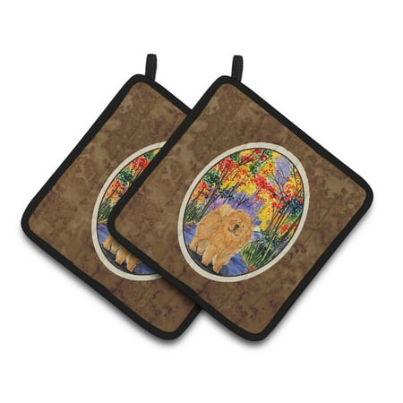 

Caroline s Treasures Chow Chow Pair of Pot Holders