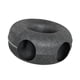 thumbnail image 5 of Juguete túnel de dona para gatos, escondite interactivo, cama de fieltro para dormir, escondite para gatos Gris oscuro, 5 of 9