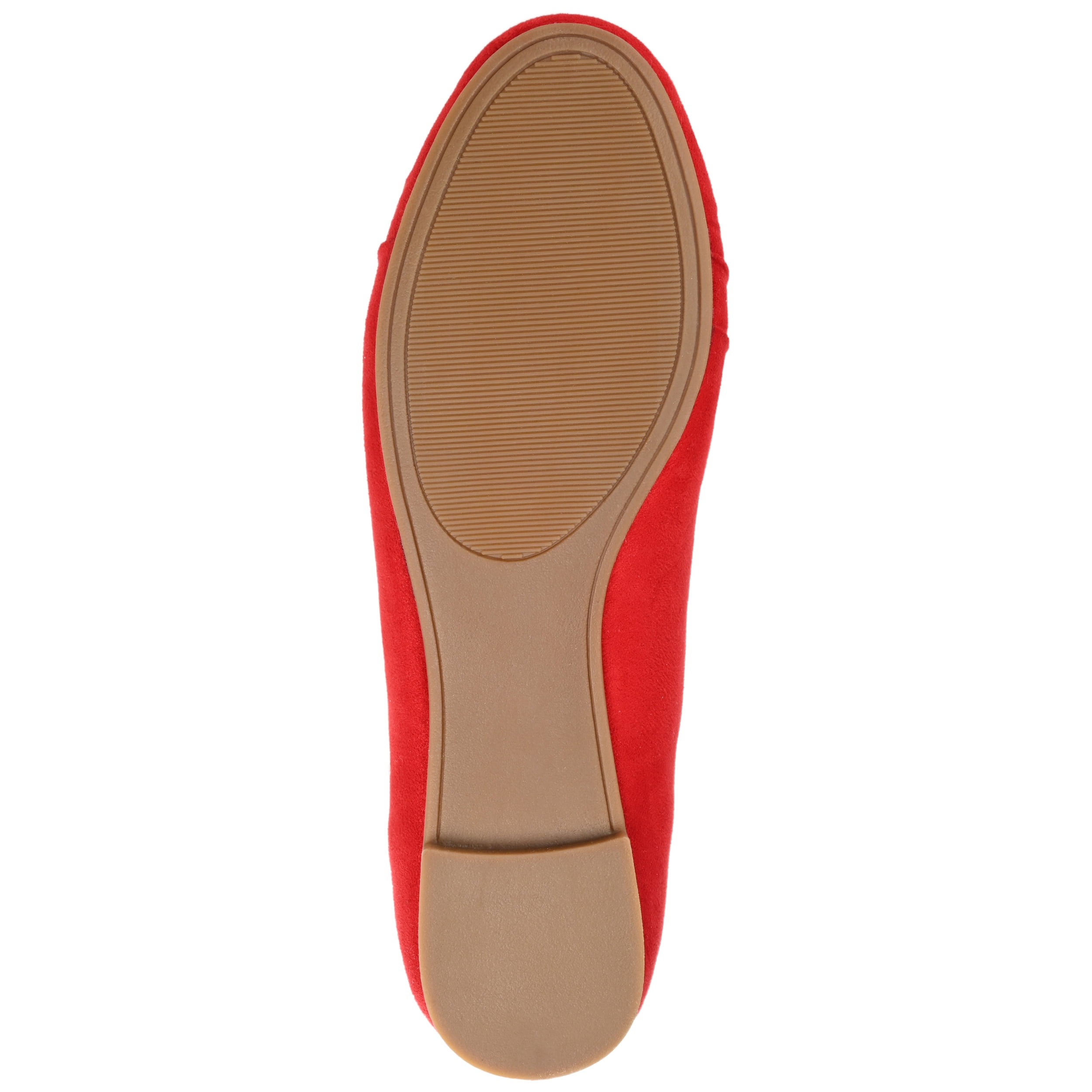 Journee Womens Tannya Slip On Round Toe Ballet Dress Flats