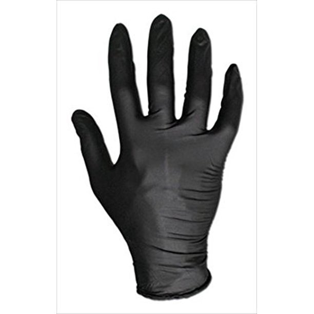 Boss Gloves 1UH0006BS Disposable Glove, Nitrile, 4 mil No Powder, Small