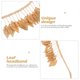 thumbnail image 3 of unbranded Headband Decorativo Dorado Con Hojas Para Mujer Complemento En Bodas Y Ceremonias, 3 of 8
