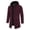 03#Wine, variant on Men's Long Cardigan Hoodies Full-Zip Fleece Lined Sweaters Knit Regular Fit Casual Trench Coat Wiht Pocket