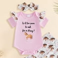 thumbnail image 5 of mgoYE Western Baby Girl Clothes Boots Bodysuit Romper Flared Pants Headband Cowgirl Country Outfit Size 3-6 Months, 5 of 5
