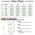thumbnail image 5 of Sexy Jumpsuits for Women Long Sleeve Bodycon Rompers V Neck Onesie Pajamas Soft Knit Button Down Sleepwear, 5 of 8