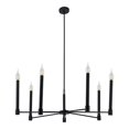 thumbnail image 1 of Xtricity - 7-Light Pendant, 38'' Width, From the Toscana Collection, Black, 1 of 3