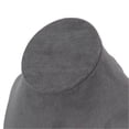 thumbnail image 2 of PU Leather and Flannel Necklace Display Stand for Retail Store, Gray, 2 of 4