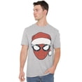 thumbnail image 4 of Spider-Man  Adult Santa Hat Christmas T-Shirt, 4 of 6